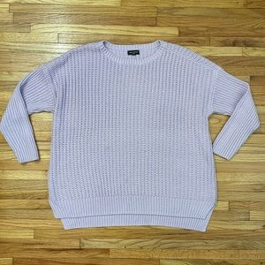 LORD & TAYLOR Lavender Tunic Sweater